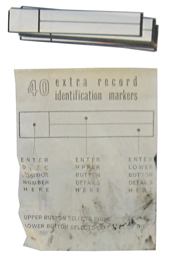 Title stickers