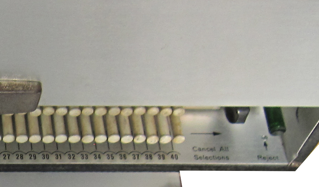 v4+ green reject button